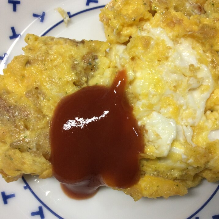 ポテトチップス卵焼き